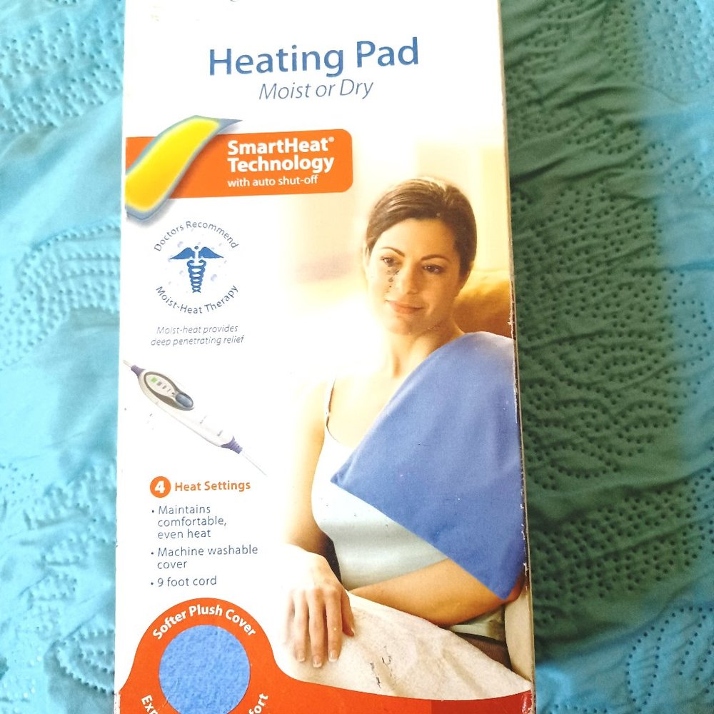 NIB Soft Heat King Size Heating Pad